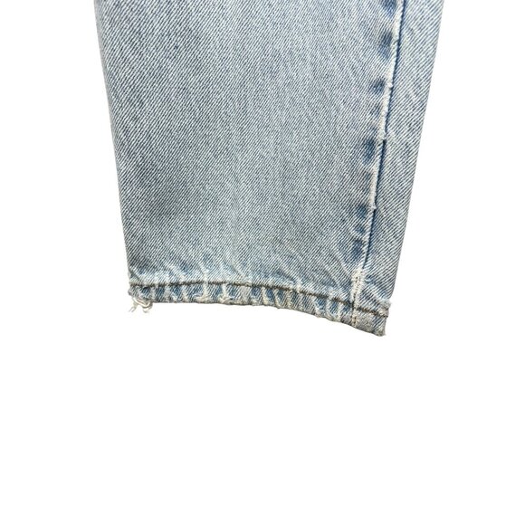 Vintage 1995 Levi’s 550 Relaxed Fit Tapered Leg Jeans Light Wash W32 L36 - Picture 3 of 12